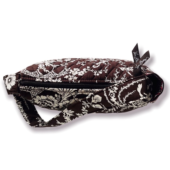 Vera Bradley Reversible Shoulder Bag Quilted Cotton Japanese Print Zip Pockets - Picture 10 of 14